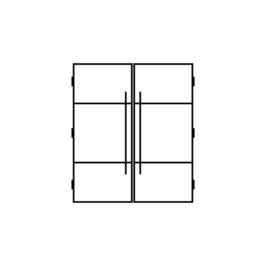 Stalen scharnierdeur - Guus